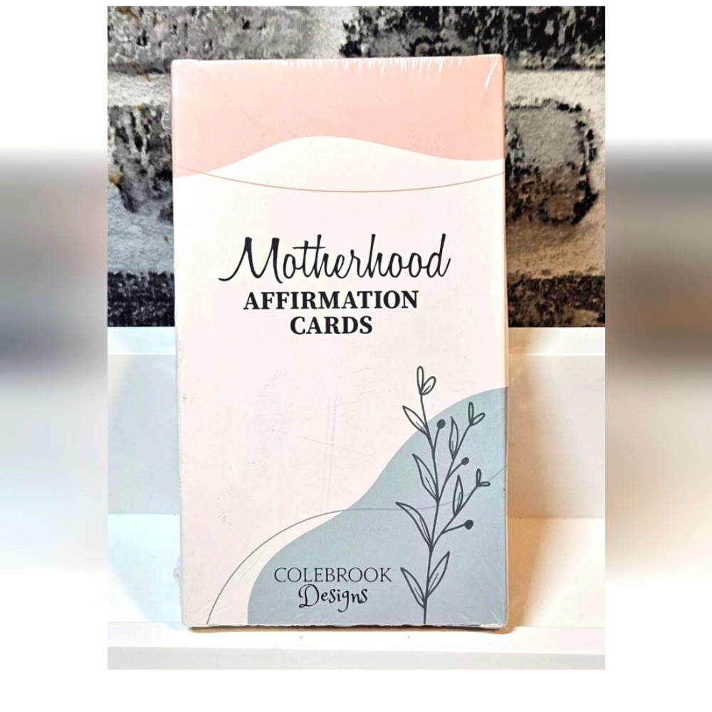 Affirmation Cards for New Mothers Inspire Meditation Postpartum Colebrook Design